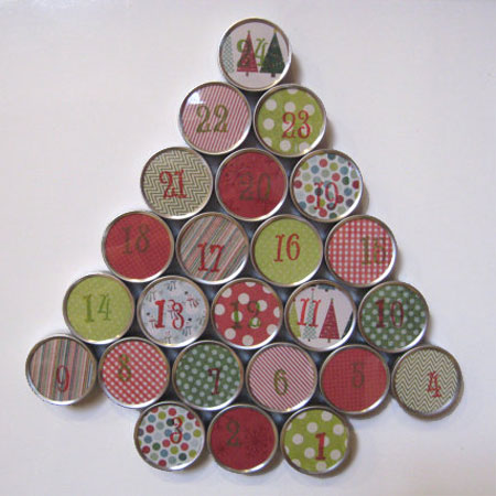upcycle can advent calendar