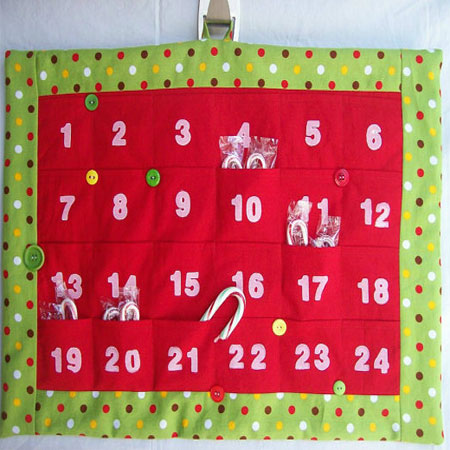 fabric advent calendar