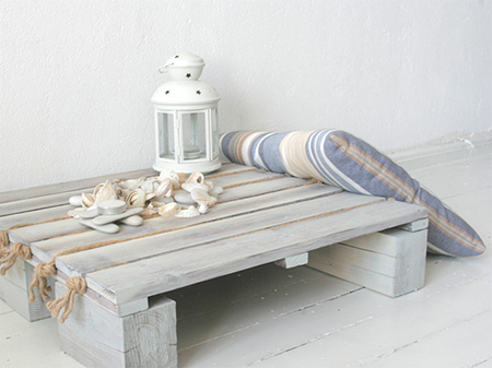 DIY small coastal-style table