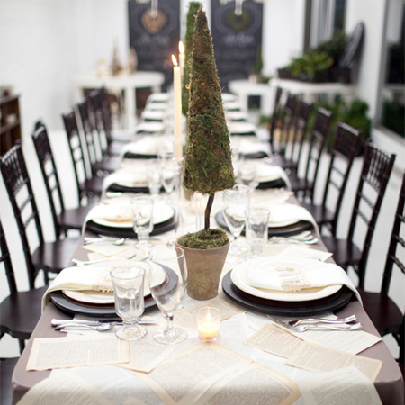 Simple ideas for table settings casual outdoor