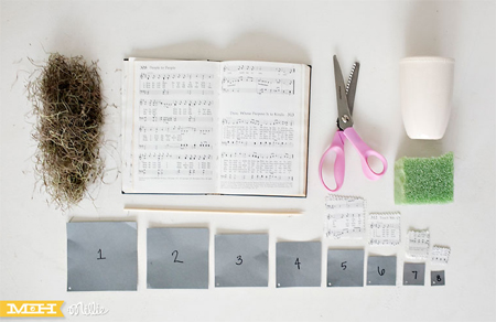 Gorgeous paper Xmas trees 