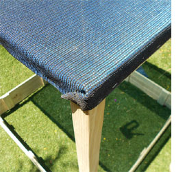 How to make a freestanding sandpit