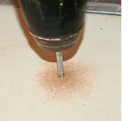 Drill holes in mirror, glass and tiles