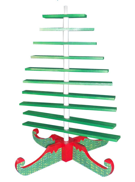 DIY wooden Christmas tree