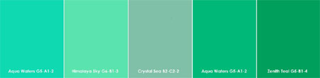 Decorating with mint green 