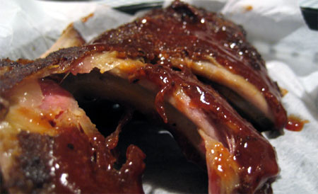 BBQ pork ribs 