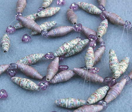 Make your own paper beads