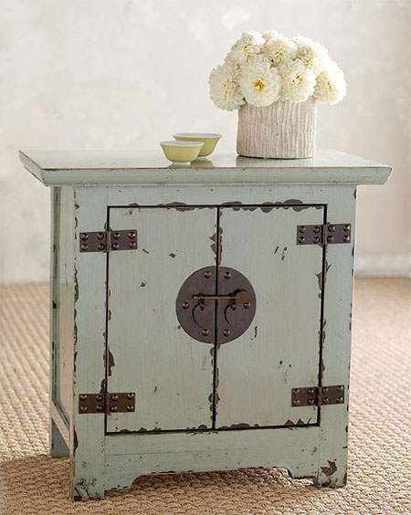 Make a vintage Asian-style cabinet