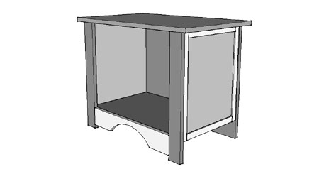 Make a vintage Asian-style cabinet 