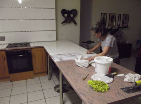 English kitchen renovation