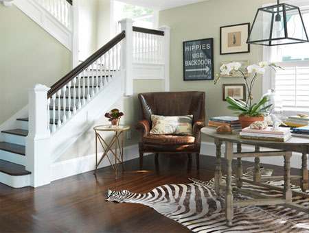 vintage modern with animal prints