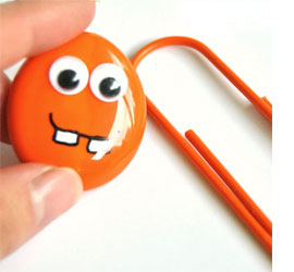 Monster paper clips