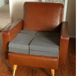 Mid-century chair makeover 
