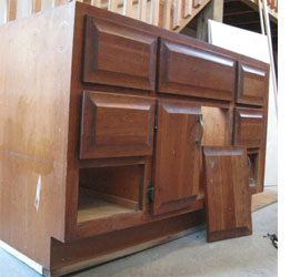 restore bathroom vanity