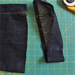 No sew hem for jeans