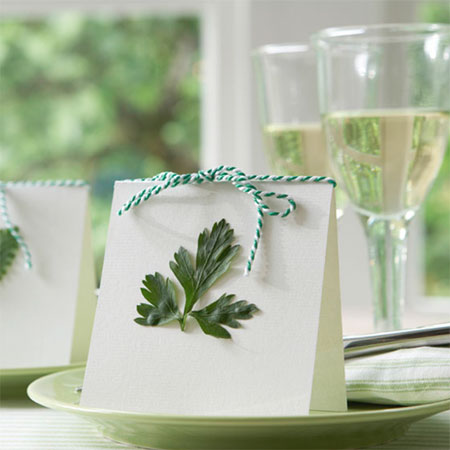 Summertime table setting 