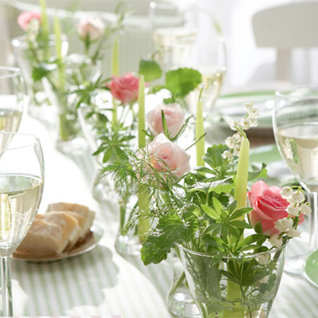 Summertime table setting 