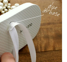 Jazz up a pair of flip-flops 