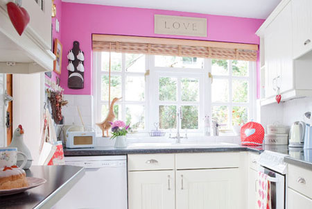 colourful ideas for kitchens