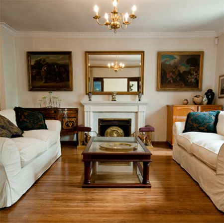 Bamboo laminate floor for home