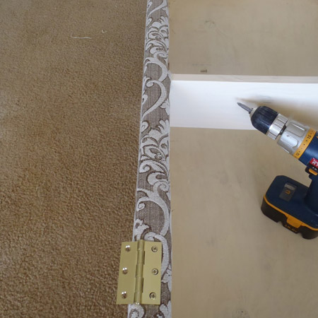 Upholster a chaise lounge 