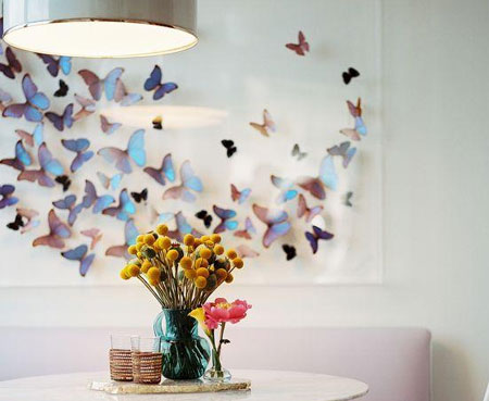 HOME DZINE Craft Ideas | Paper craft butterflies