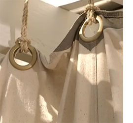 Three uses for dropcloths 