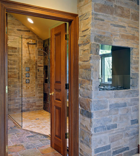 dated bathroom renovated remodelled wet room