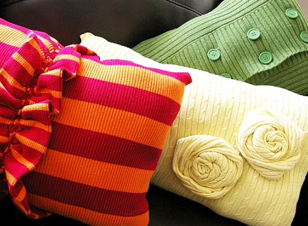 Beautiful ideas to upcycle an old sweater 