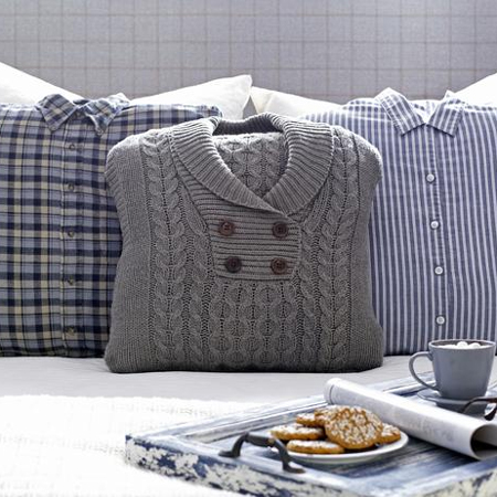 What to do with old sweaters or jerseys