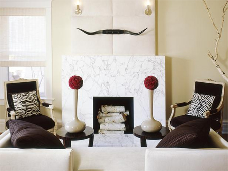 Ways to add sizzle to a fireplace 