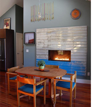 Ways to add sizzle to a fireplace
