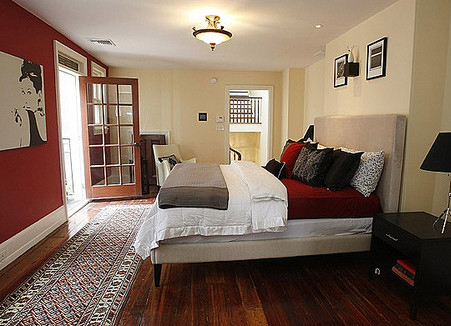 warm red winter decor
