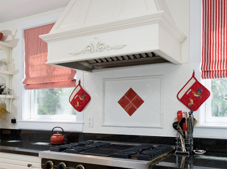 warm red winter decor