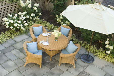 Design a beautiful patio area