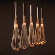 From whisks into pendant lights 