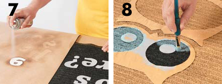 painted welcome door mat