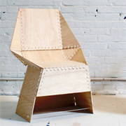 Make a contemporary plywood chair 