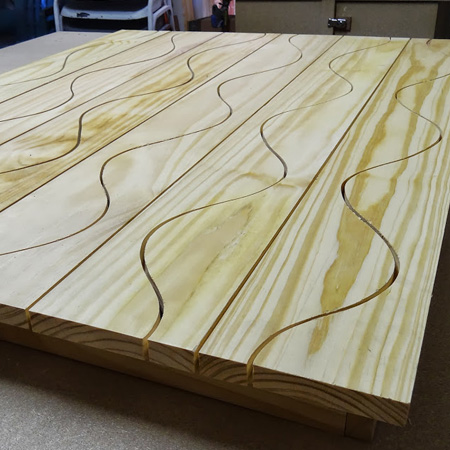 quite a lot of screws were used