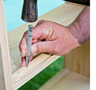 Fit a shelf unit inside a door