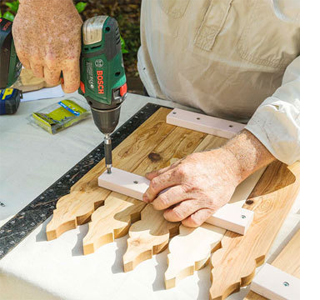 pine table stools for balcony, courtyard or patio