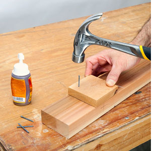 Make a classic slat garden bench