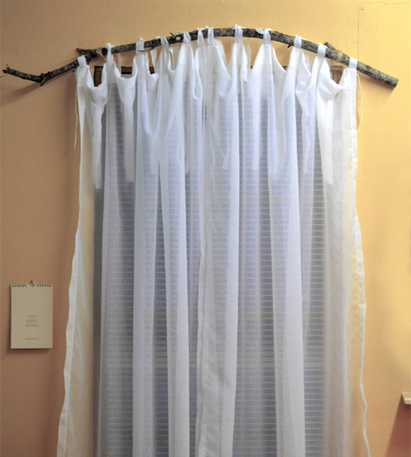 branch tree curtain rod hanging pole