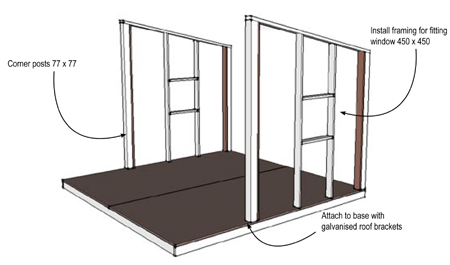 Build an outdoor fort 
