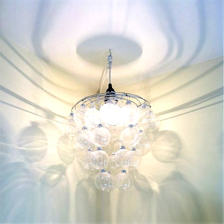 Christmas ornament chandelier 