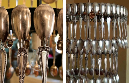 teaspoon chandelier