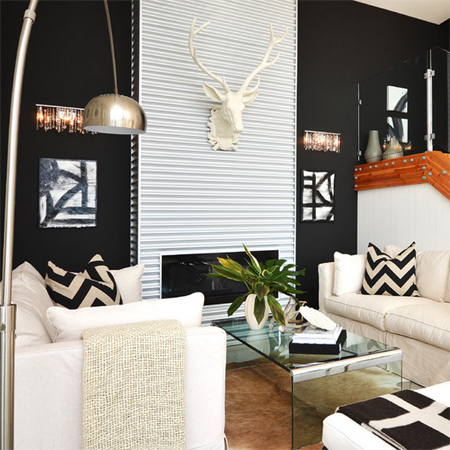 Corrugated sheet metal for indoors
