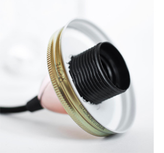 outdoor pendant lamp mason or glass jar