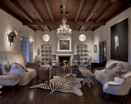 Romantic style and modern living