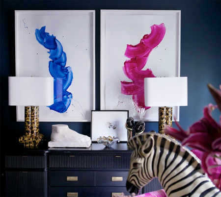 Interior design that is playful and bold
